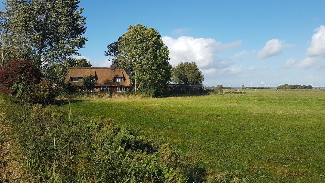 Ferienwohnung Marschkieker - Kleiner Deichhof Hattstedtermarsch Екстериор снимка